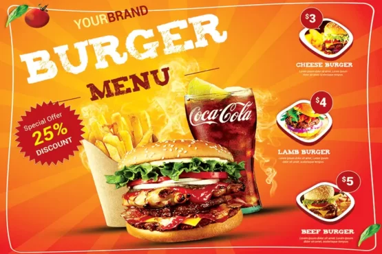 طرح پوستر دیواری ساندویچی لایه باز