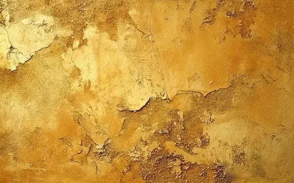 پوستر دیواری طرح پتینه طلایی