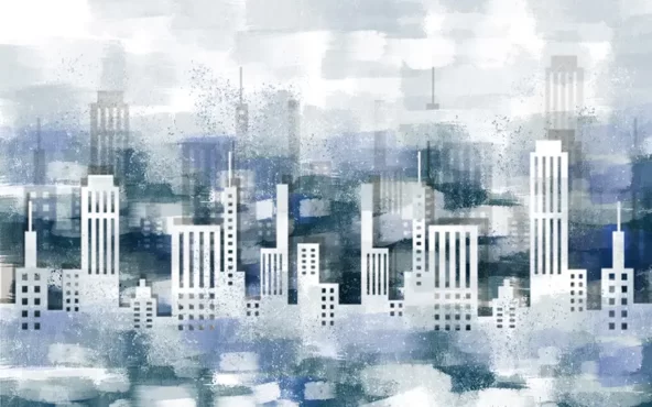 کاغذ دیواری دفتر مشاور املاک