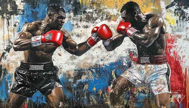 طرح پوستر باشگاه بوکس